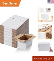 Professional 10x6x6 White Shipping Boxes Set of 40 - Perfect for Gifts &amp;... - $50.00