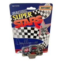 Davey Allison 1992 Matchbox Racing Super Stars 1/64 Gold Letter Ford Thunderbird - £6.78 GBP