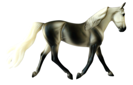 Breyer Classic Horse Gamblers Choice 0419GCDG Grey Morgan Mare Saddlebre... - £59.98 GBP