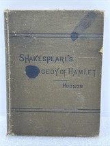 1879 Antique Book - Shakespeare’a The Tragedy of Hamlet Rev Hudson - School Use - £22.02 GBP