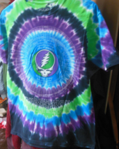 Grateful Dead Liquid Blue T-Shirt-Size M-100% PreShrunk Cotton Double St... - $118.80