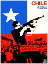 657.Decorative Poster.Democracy for Chile.Political art.Allende.Pinochet.History - £12.74 GBP+