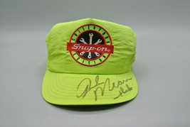 Snap-On Collector&#39;s Edition Rick Mears Signed Hat Nylon Snapback OS Vtg ... - £53.05 GBP