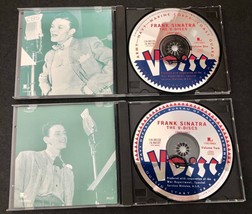 Frank Sinatra V-Discs-Columbia Years 1943-52 Crooners 2 Discs Cd Lot - £4.41 GBP