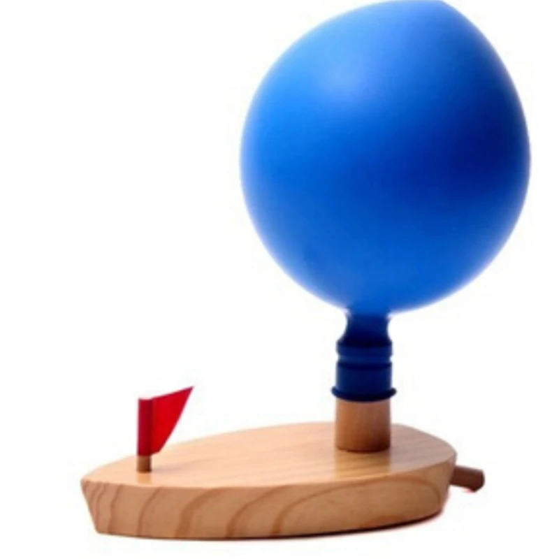 Wooden Boat Balloons Favorite Classic Children Toys Swimming Bath Toys F... - £10.97 GBP