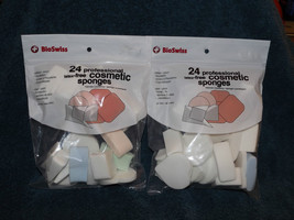 2 Bags Bioswiss Professional Latex Free Cosmetic Sponges  ....  (T) - £9.80 GBP