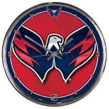 Washington Capitals Chrome Clock - NHL - $31.03