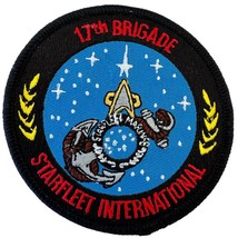 17th Brigade Starfleet International 3 Diameter Patch - £5.91 GBP