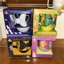 Disney Parks Minnie Mouse The Main Attraction Mug Lot Space Mountain Tik... - $141.17