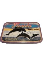 Vintage Tin Box Florida Peppermints Tin  Art CoCo Mint Company  Denver Co. - £3.95 GBP
