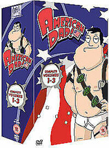 American Dad!: Volumes 1-3 DVD (2008) Seth MacFarlane Cert 15 9 Discs Pre-Owned  - £14.87 GBP