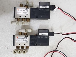 Lot 2 SMC Corporation VZ3123-5M0Z-M5 Pneumatic Solenoid Valve VZ31235M0ZM5 - £59.15 GBP