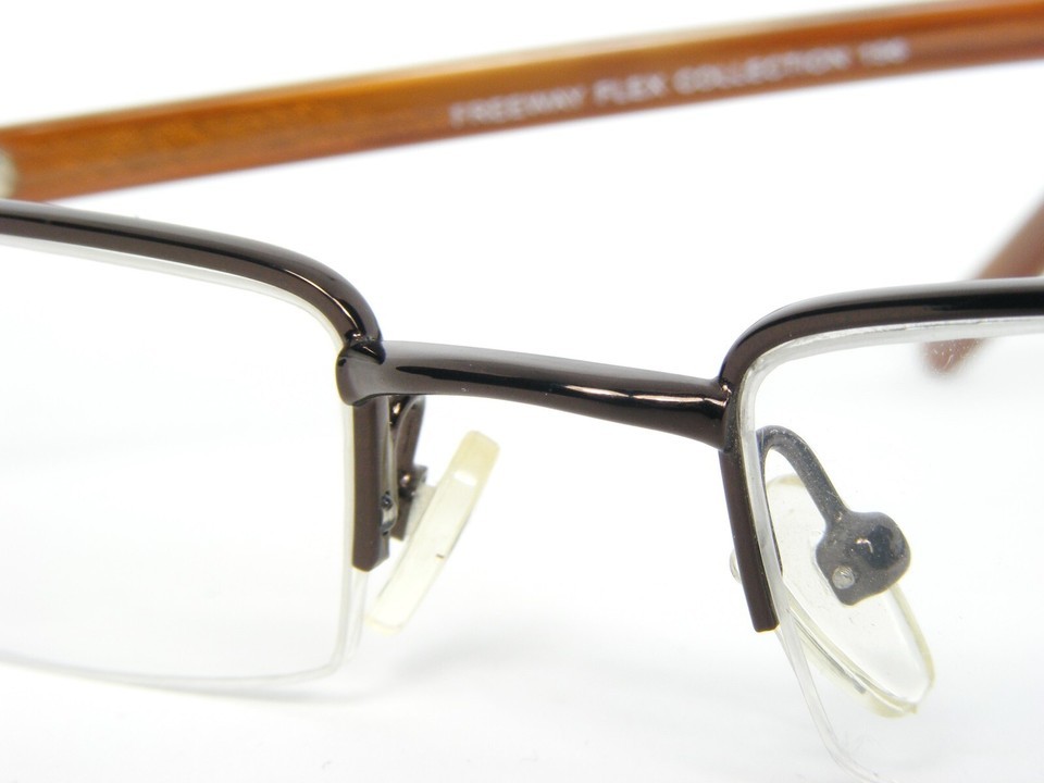AUGENOPTIK SCHAEDEL FREEWAY FLEX COLLECTION 196 BRONZE RARE EYEGLASSES 50-17-140 Item image 6