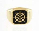 Helm Men&#39;s Fashion Ring 12kt Yellow Gold 410953 - $559.00