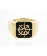 Helm Men&#39;s Fashion Ring 12kt Yellow Gold 410953 - $559.00