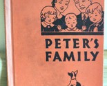 PETER&#39;S FAMILY Everyday Life Stories (1935) by Paul R. Hanna Genevieve A... - £7.47 GBP