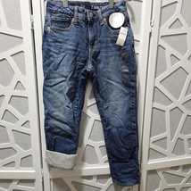 Gap Denim Gap Girl Toddler fleece Lined Jeans with elastic waist size 7 ... - $11.99