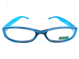 New United Colors Of Benetton Be 08603 52mm Blue Women&#39;s Eyeglasses Frame - £55.29 GBP