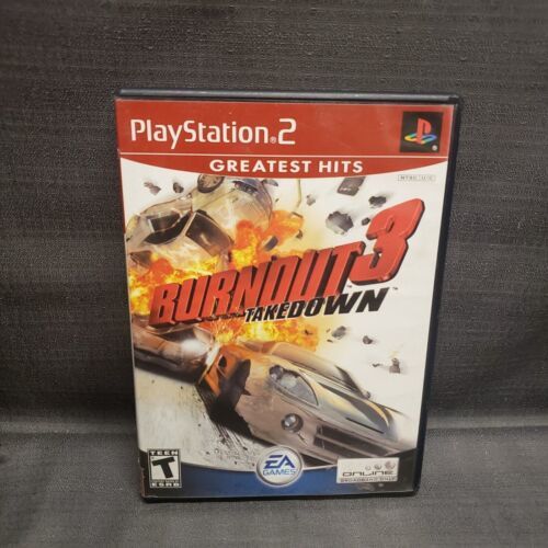 Burnout 3: Takedown (Sony PlayStation 2, 2004) PS2 Video Game - $15.00