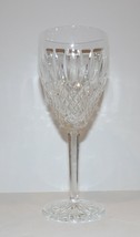 EXQUISITE WATERFORD CRYSTAL CASTLEMAINE CUT 7 1/8&quot; CLARET WINE GLASS - £51.39 GBP