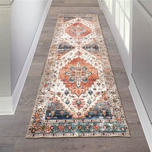 Hallway Runner Rug 2X6 Distressed Washable Vintage Kitchen Non Slip Bedroom - $39.99