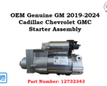 12732343 OEM Genuine GM 2019-2024 Cadillac Chevrolet and GMC Starter Ass... - $163.35