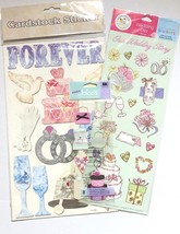 Scrapbooking Stickers Wedding Day Set 3 Pack Lot Embellishments 1 Jolee&#39;s - £4.84 GBP