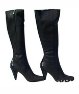 Donald Pliner Expresso Suede Croc Leather Boot New Water Resistant New N... - $270.80 CAD