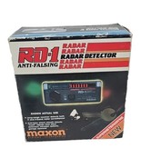 Maxon RD-1 Anti Falsing Radar Detector Vtg - $27.03 CAD