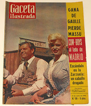 Gazette Illustrated #89 1958 Jayne Mansfield Curd Jürgens Franco Betis Magazine - £19.64 GBP