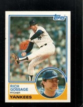 1983 Topps #240 Rich Gossage Exmt Yankees Hof *AZ0339 - £1.14 GBP