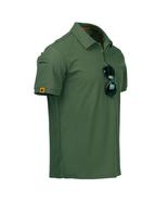 Men&#39;s Short Sleeve Tactical Polo Shirts Quick Dry Team Combat Top Shirts... - £21.22 GBP