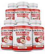 6 Pack 100% Pure Apple Cider Vinegar 3000mg Weight Loss Fat Burner Diet ... - $98.46 CAD