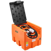 VEVOR Portable Diesel Tank, 48 gal &amp; 10.6 GPM, 12V Pump &amp; 13.1ft Hose, O... - $529.99