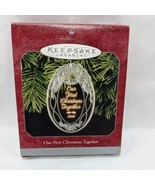 Hallmark Keepsake Christmas Ornament Our First Christmas Together 1998 - $19.62 CAD