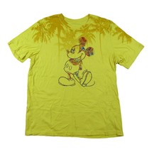 WDW Disney Womens 2XL XXL Shirt Yellow Island Mickey Mouse - $16.44