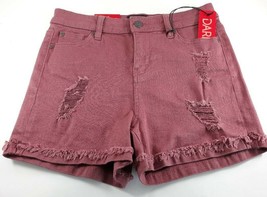 Celebrity Pink 3&quot; High Rise Cuffed Fray Hem Shorts 3 - £17.25 GBP
