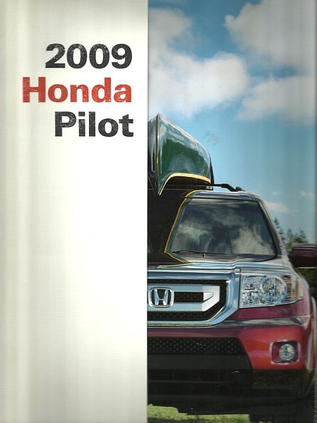 Primary image for 2009 Honda PILOT sales brochure catalog 09 US EX-L Touring