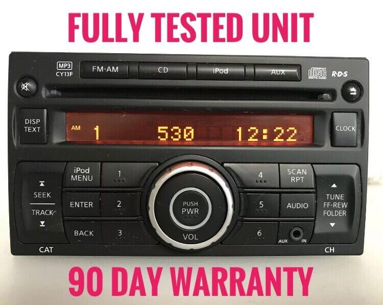 “NI535”  Nissan Sentra Factory Stereo Radio CD MP3 Player CY13F ,28185-ZT50A OEM - $71.00