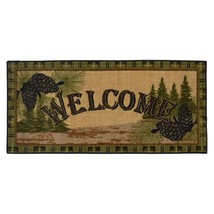 Lodge-Themed Pinecone Welcome Mat - $83.52