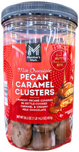 Member&#39;s Mark Milk Chocolate Pecan Caramel Clusters 30.2 Oz EXP 01/2026 - $26.84