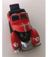 1940 Red Ford V-8 Roadster Golden Wheel Opening Hood And Doors Rumble Seat - $345.54 MXN