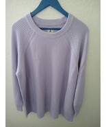 Women&#39;s Lilac Shaker Sweater Size 3X - $24.69 CAD