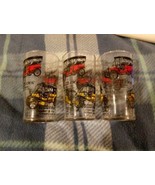 Classic Cars Vintage Drinking Glasses 5” 1906 Cadillac Ford Studebaker S... - $16.82