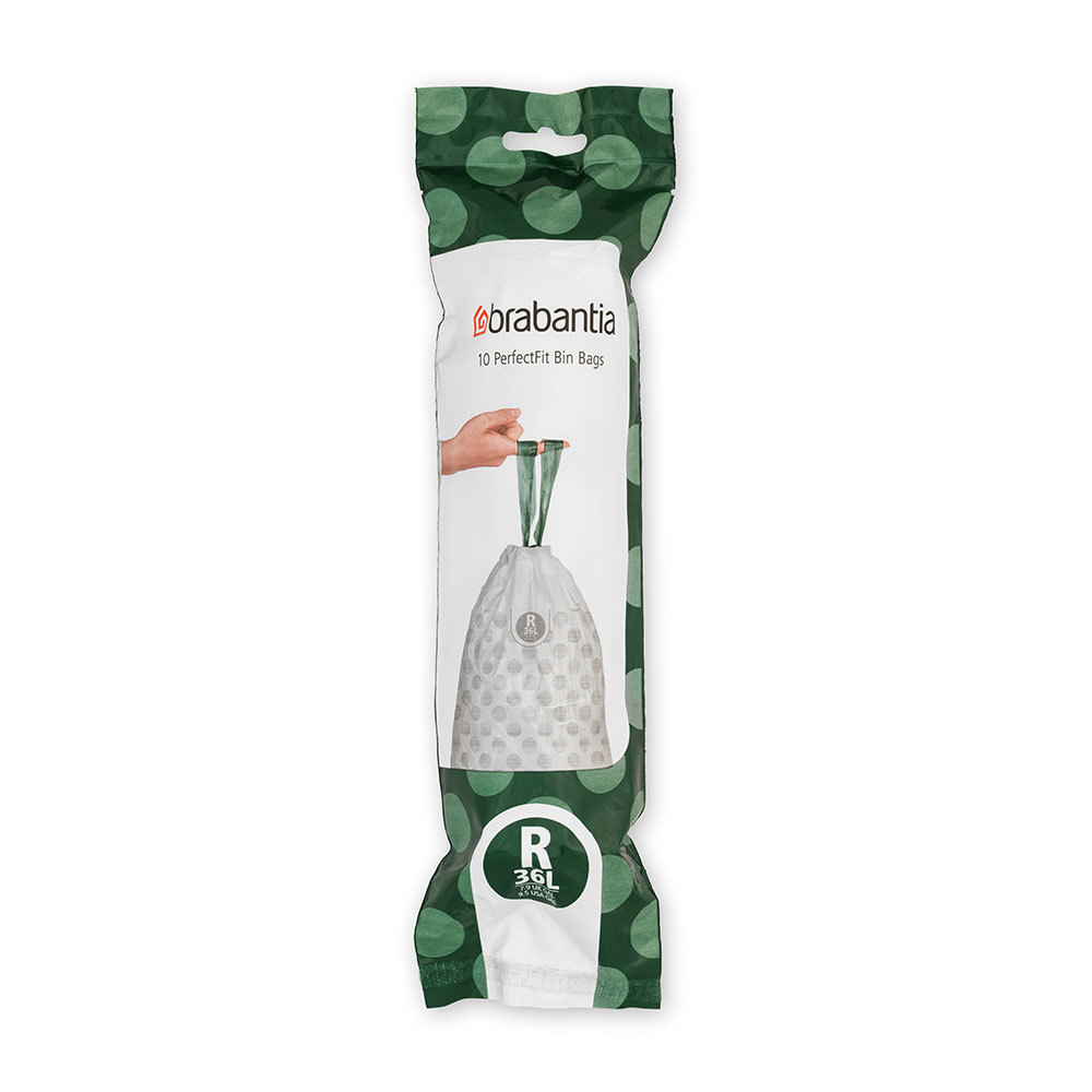 Brabantia Code R Perfect Fit Bin Bags 36L (Pack of 10) - $24.94