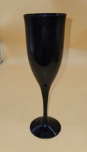 Black Amethyst Champagne Flutes Wine Glass Vintage - £7.73 GBP