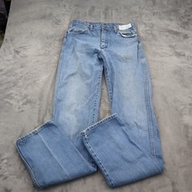 Wrangler Pants Womens 30W Light Blue Denim High Rise Slim Fit Casual Jeans - £15.44 GBP
