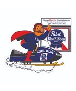 Pabst Blue Ribbon Jet Ski Cool Blue Decal / Bumper Sticker - $3.59 - $7.99