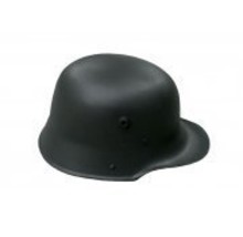 WW1 Original German Army Black Stainless Steel Helmet - £85.75 GBP