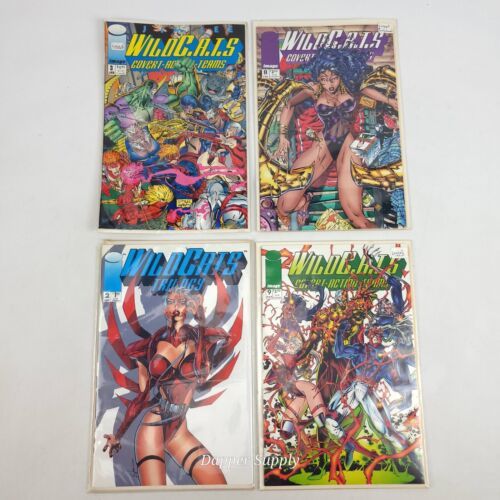WildCats Covert Action Teams &amp; Trilogy Image Comics (Lot of 4) Vintage 90s - $13.85
